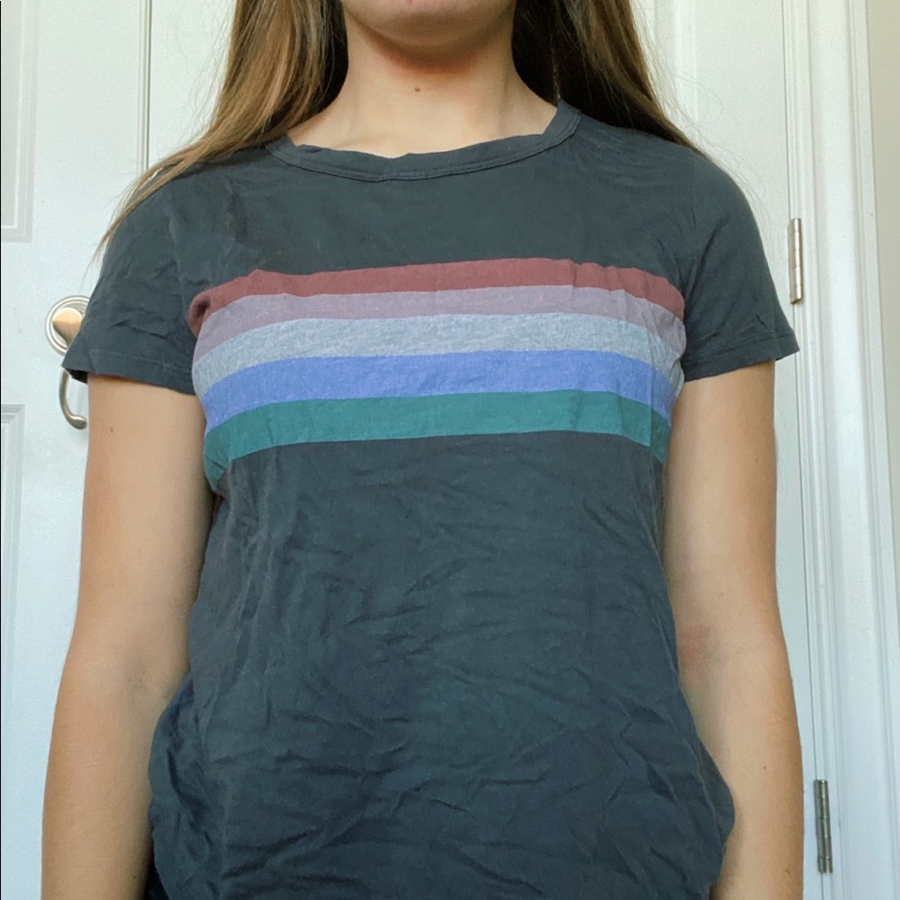 American Eagle Striped Shirt